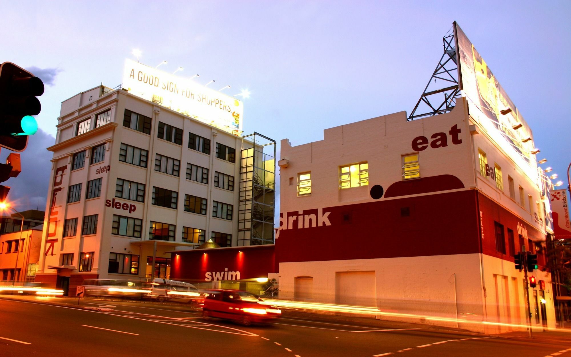 Bunk Brisbane Hostel Fortitude Valley Luaran gambar